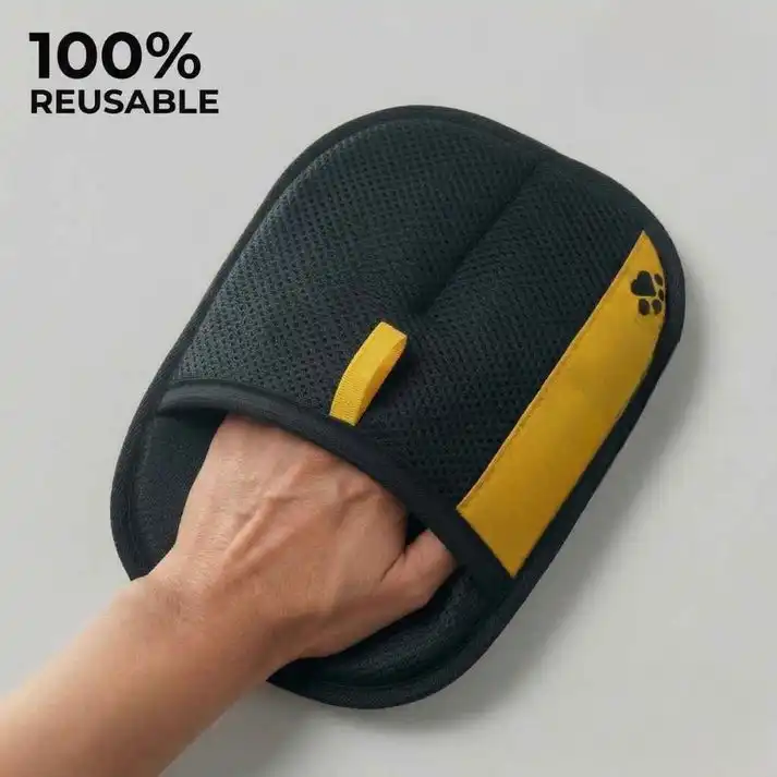 Premium Electrostatic Pet Hair Remover & Cleaning Mitt